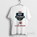 Officials Utah Utes Las Vegas Bowl Champions 2025 - Adult & Kids T-Shirts, Sweatshirts & Hoodies apparel design preview 1