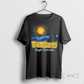 Officials Van Gogh Outside Starry Night Parody - Adult & Kids T-Shirts, Sweatshirts & Hoodies apparel design preview 1