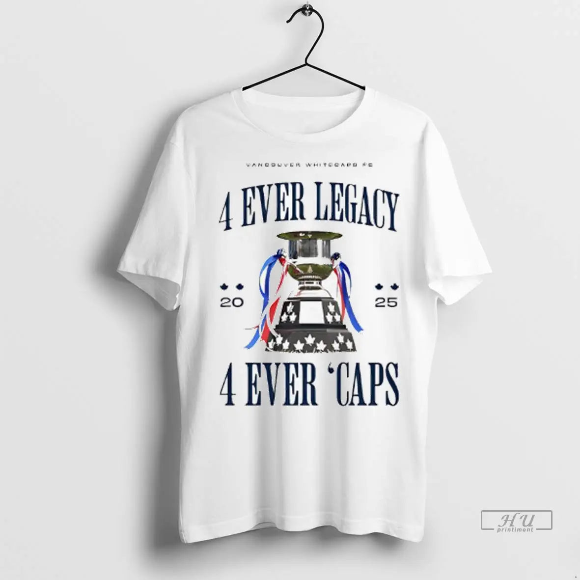 Officials Vancouver Whitecaps Fc 4 Ever Legacy 2025 - Adult & Kids T-Shirts, Sweatshirts & Hoodies apparel design preview 1