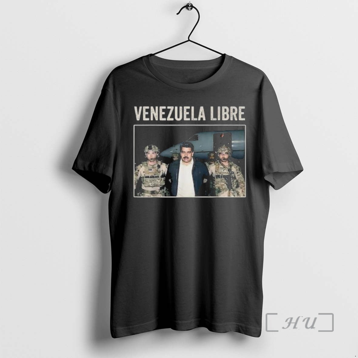Officials Venezuela Libre Nicolas Maduro Captured - Adult & Kids T-Shirts, Sweatshirts & Hoodies apparel design preview 1