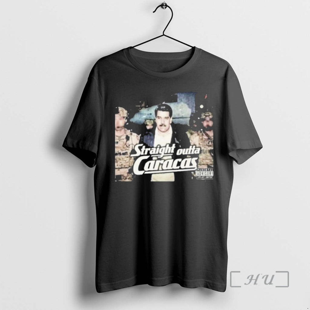Officials Venezuela Maduro Straight Outta Caracas - Adult & Kids T-Shirts, Sweatshirts & Hoodies apparel design preview 1