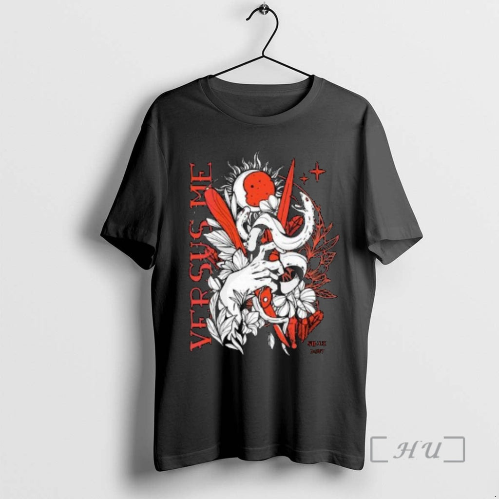 Officials Versus Me Snake Dagger Circle Black - Adult & Kids T-Shirts, Sweatshirts & Hoodies apparel design preview 1