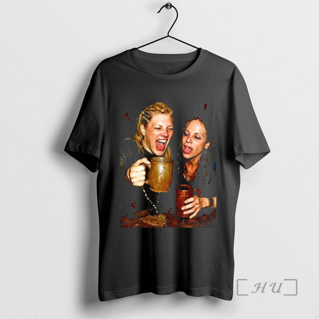 Officials Vikings Katheryn Winnick Maude Hirst Toast - Adult & Kids T-Shirts, Sweatshirts & Hoodies apparel design preview 1