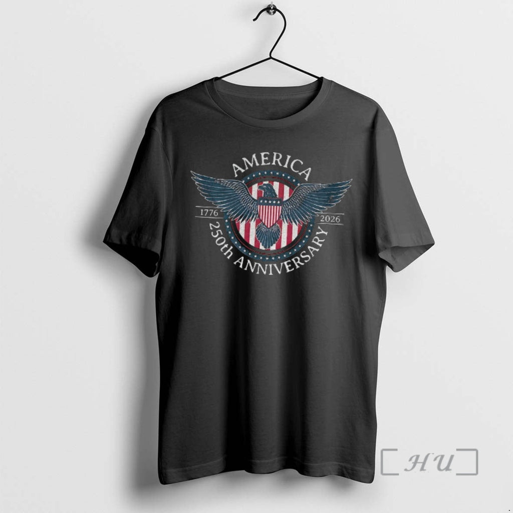 Officials Vintage Eagle 250th Anniversary1776 2026 - Adult & Kids T-Shirts, Sweatshirts & Hoodies apparel design preview 1
