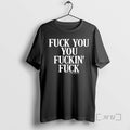 Officials Vintage Fuck You Fuckin Circle Black - Adult & Kids T-Shirts, Sweatshirts & Hoodies apparel design preview 1