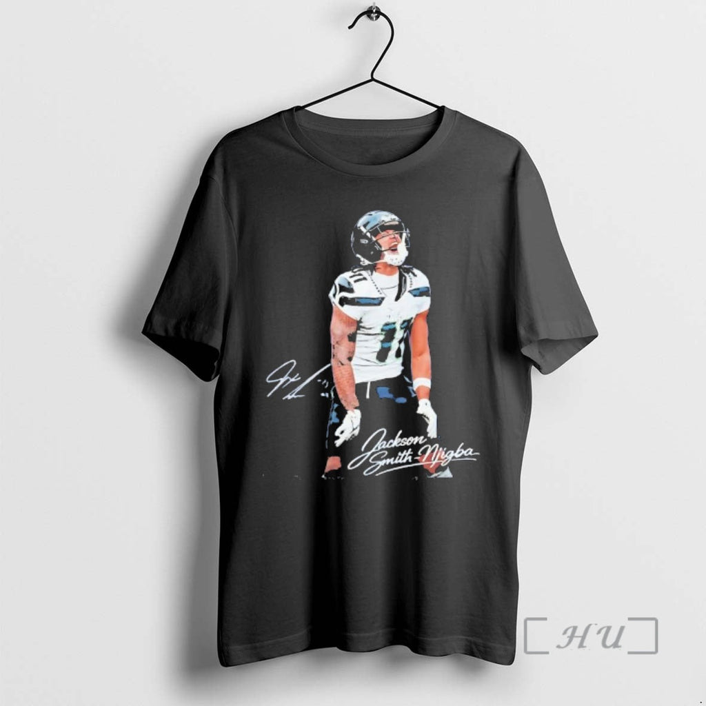 Officials Vintage Jaxon Smith Njigba Signature Moment - Adult & Kids T-Shirts, Sweatshirts & Hoodies apparel design preview 1