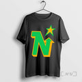 Officials Vintage Minnesota North Stars Hockey - Adult & Kids T-Shirts, Sweatshirts & Hoodies apparel design preview 1