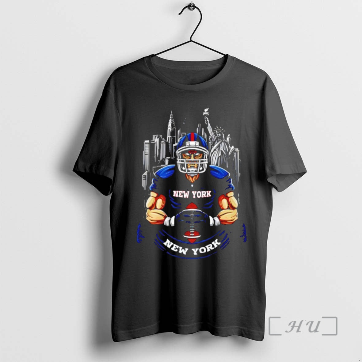 Officials Vintage New York Giants Football Skyline - Adult & Kids T-Shirts, Sweatshirts & Hoodies apparel design preview 1