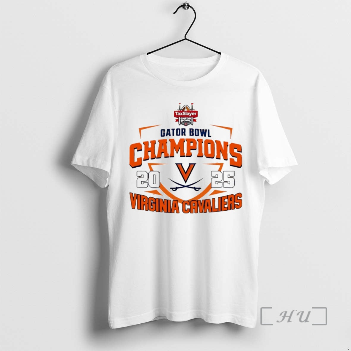 Officials Virginia Cavaliers 2025 Ncaa Gator Bowl - Adult & Kids T-Shirts, Sweatshirts & Hoodies apparel design preview 1