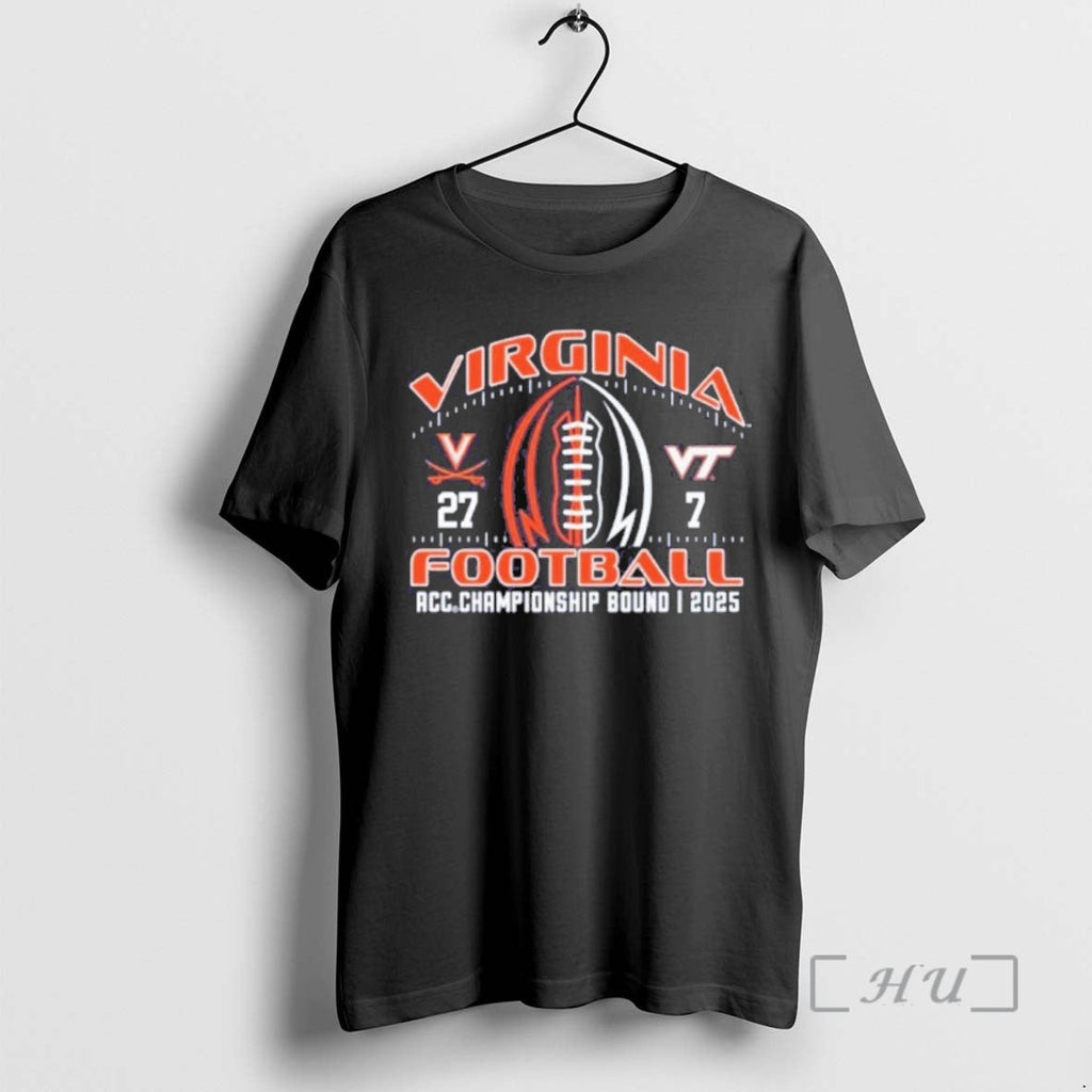 Officials Virginia Cavaliers 27 7 Tech 2025 Acc - Adult & Kids T-Shirts, Sweatshirts & Hoodies apparel design preview 1