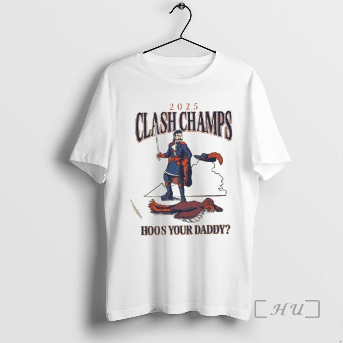 Officials Virginia Cavaliers Beat Tech Clash 2025 - Adult & Kids T-Shirts, Sweatshirts & Hoodies apparel design preview 1
