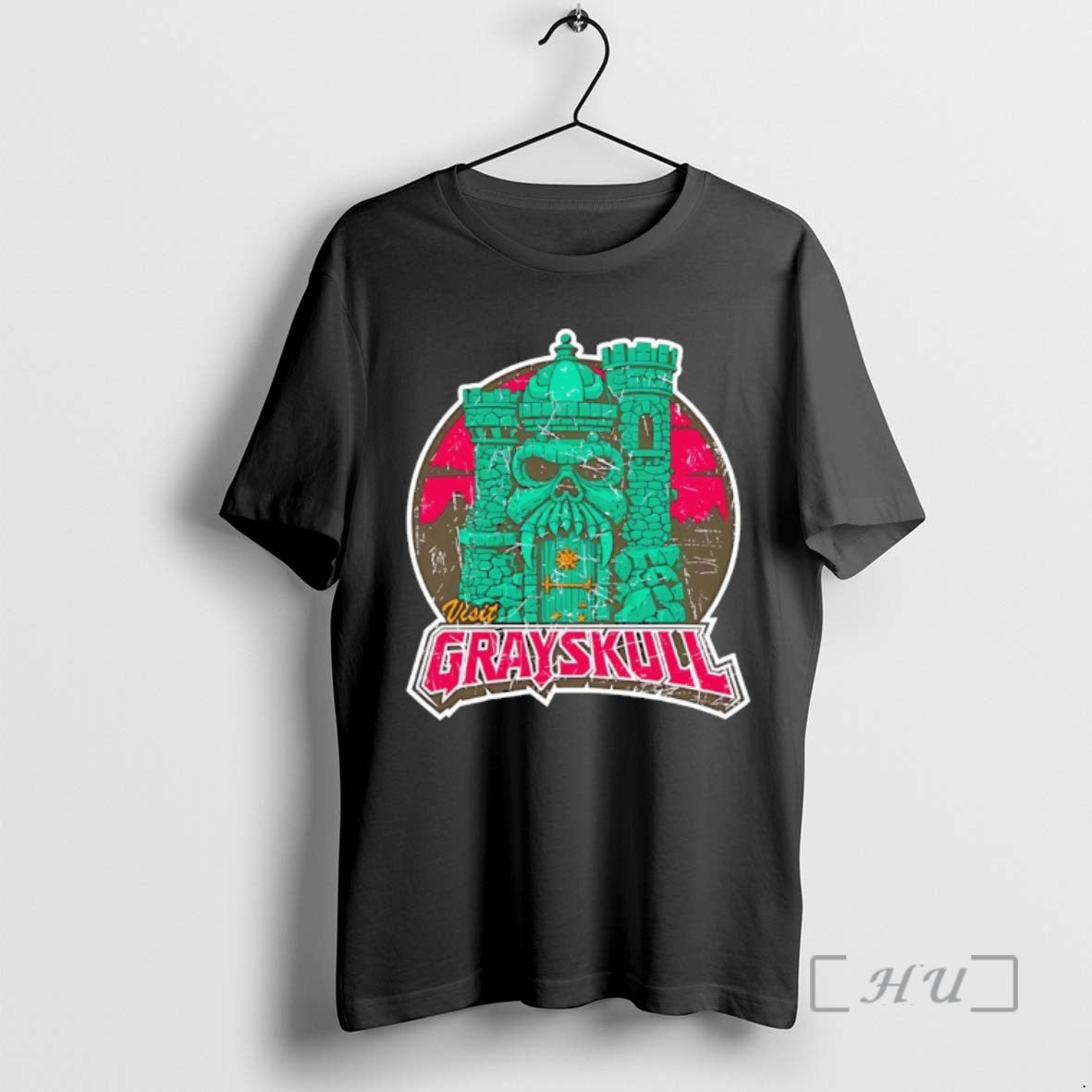 Officials Visit Grayskull Graphic - Adult & Kids T-Shirts, Sweatshirts & Hoodies apparel design preview 1