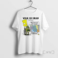 Officials War In Iran Thanks A Lot Epstein Cartoon - Adult & Kids T-Shirts, Sweatshirts & Hoodies apparel design preview 1