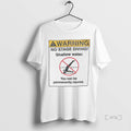 Officials Warning No Stage Diving Shallow Water - Adult & Kids T-Shirts, Sweatshirts & Hoodies apparel design preview 1