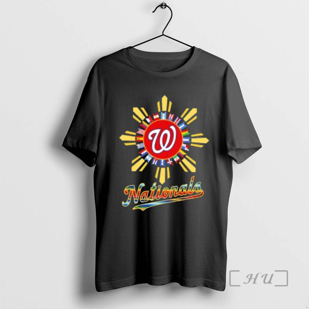 Officials Washington Nationals X Hispanic - Adult & Kids T-Shirts, Sweatshirts & Hoodies apparel design preview 1
