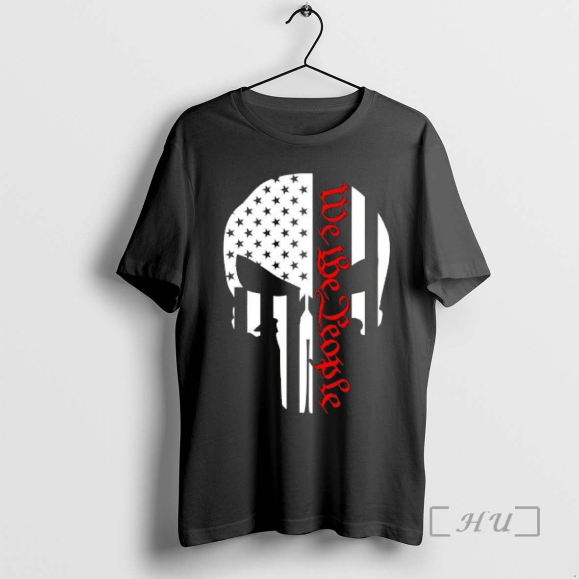 Officials We People Skull Patriotic Freedom - Adult & Kids T-Shirts, Sweatshirts & Hoodies apparel design preview 1