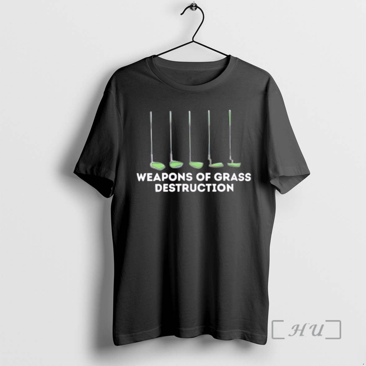 Officials Weapons Grass Destruction Golf - Adult & Kids T-Shirts, Sweatshirts & Hoodies apparel design preview 1