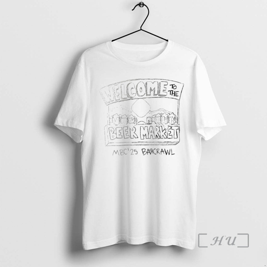 Officials Welcome Beer Market Mbc25 - Adult & Kids T-Shirts, Sweatshirts & Hoodies apparel design preview 1
