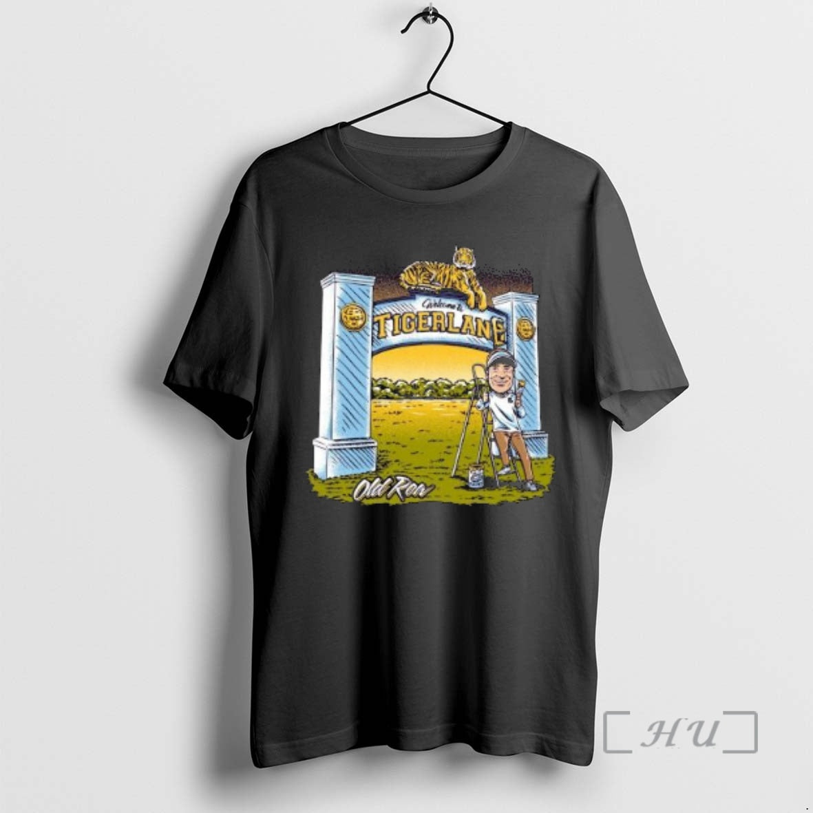 Officials Welcome Tigerlance Circle Black - Adult & Kids T-Shirts, Sweatshirts & Hoodies apparel design preview 1