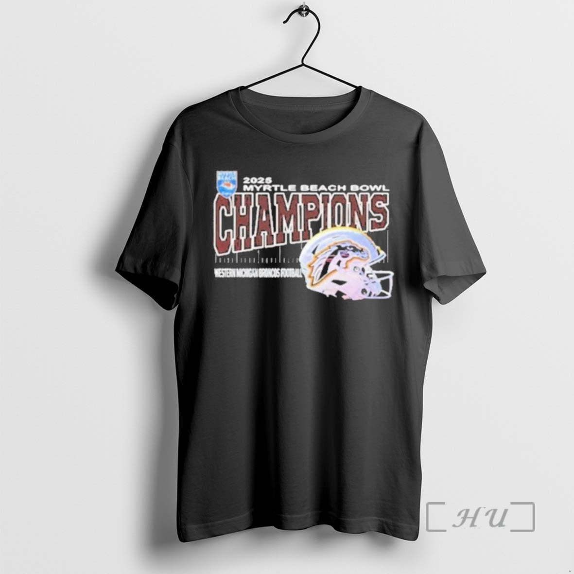 Officials Western Michigan Broncos 2025 Myrtle Beach - Adult & Kids T-Shirts, Sweatshirts & Hoodies apparel design preview 1