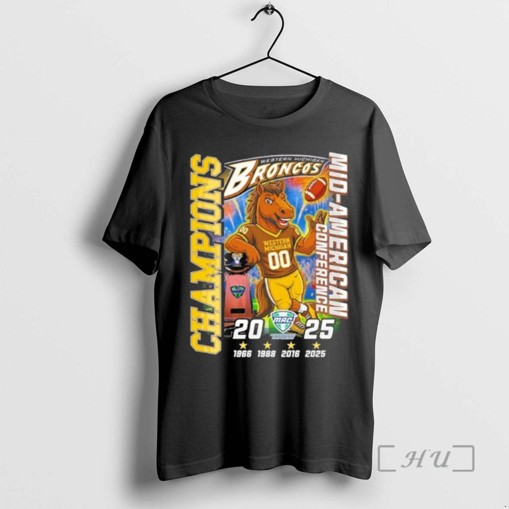Officials Western Michigan Broncos Big 12 Conference - Adult & Kids T-Shirts, Sweatshirts & Hoodies apparel design preview 1