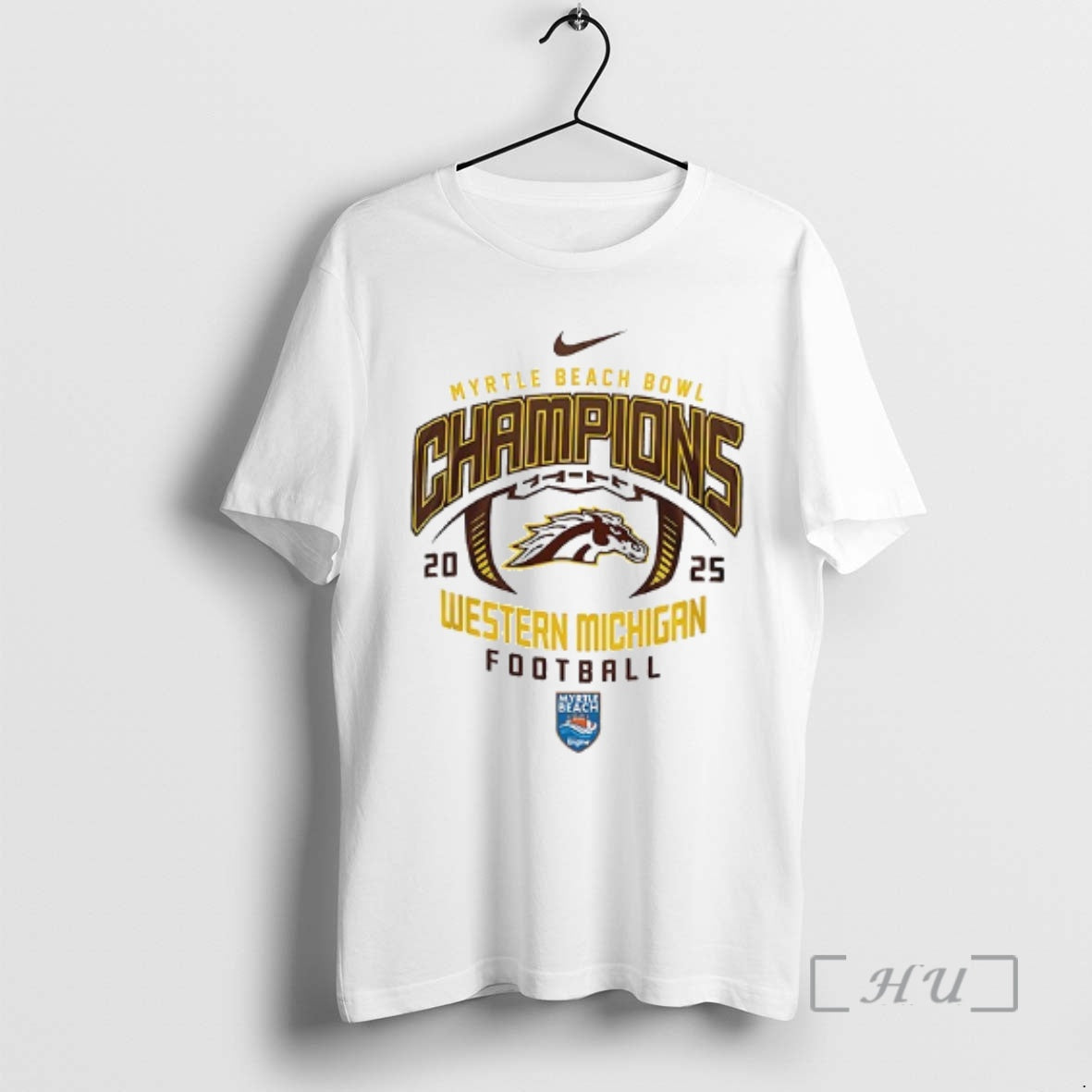 Officials Western Michigan Broncos Myrtle Beach Bowl - Adult & Kids T-Shirts, Sweatshirts & Hoodies apparel design preview 1