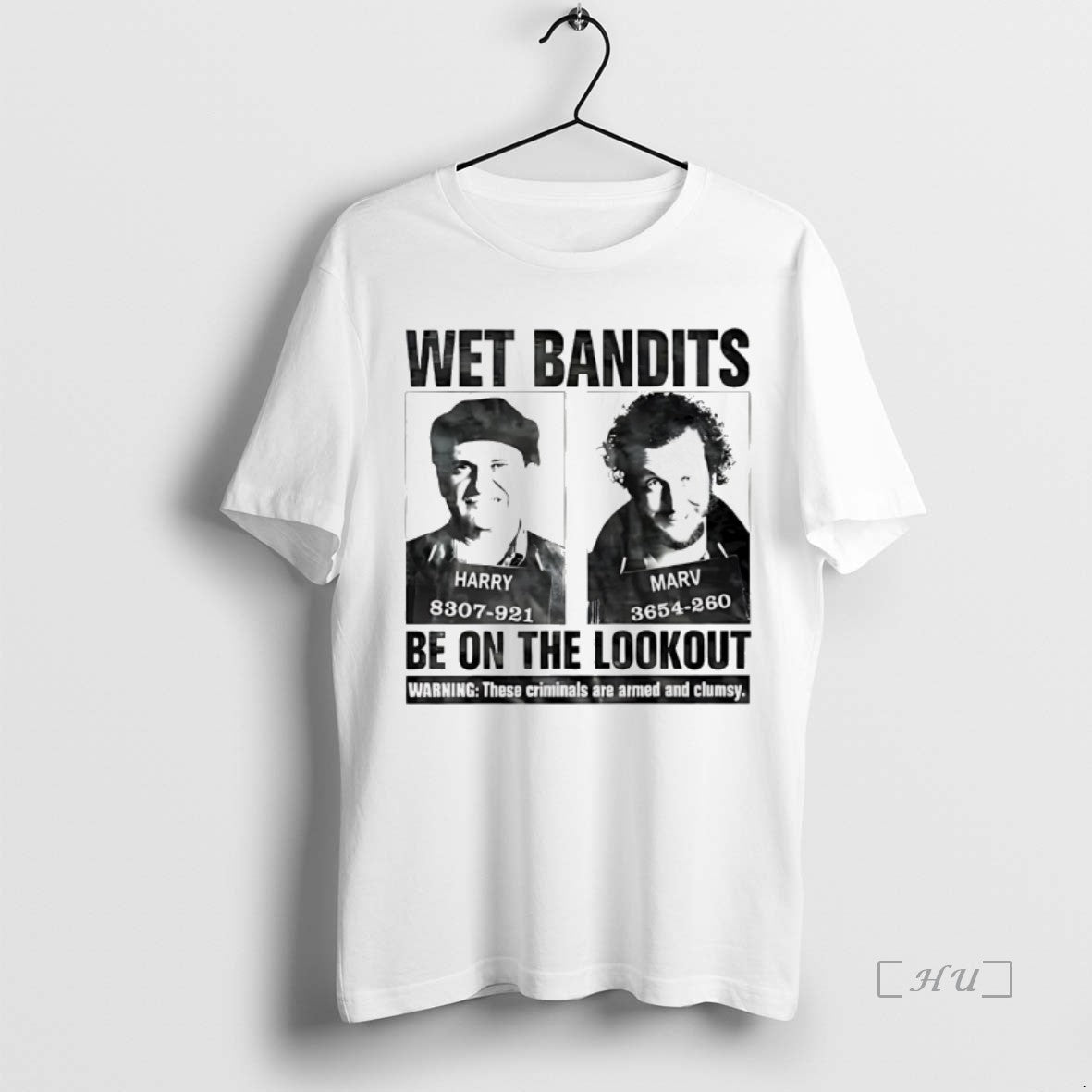Officials Wet Bandits Be Lookout - Adult & Kids T-Shirts, Sweatshirts & Hoodies apparel design preview 1