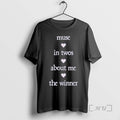 Officials What Makes Girl Music Twos About Me Winner - Adult & Kids T-Shirts, Sweatshirts & Hoodies apparel design preview 1