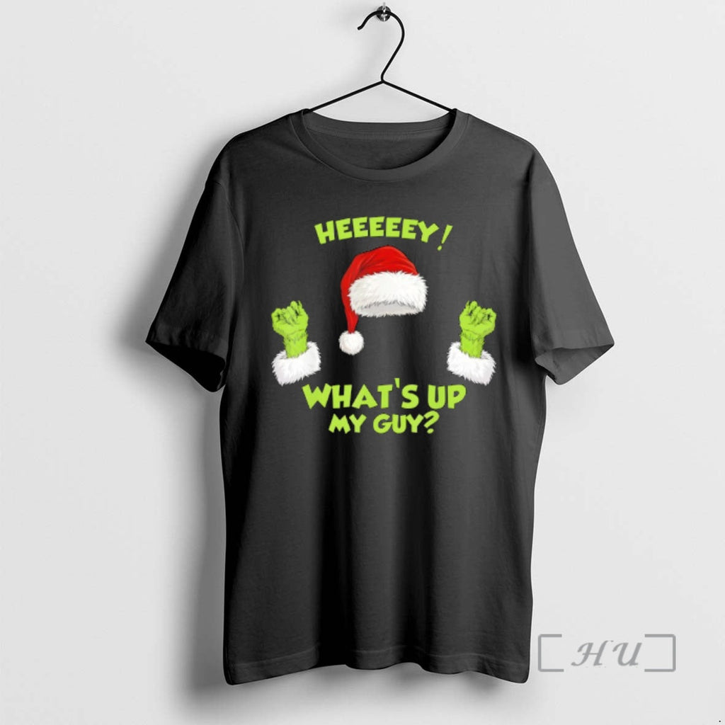 Officials Whats Up My Guy Meme Xmas - Adult & Kids T-Shirts, Sweatshirts & Hoodies apparel design preview 1