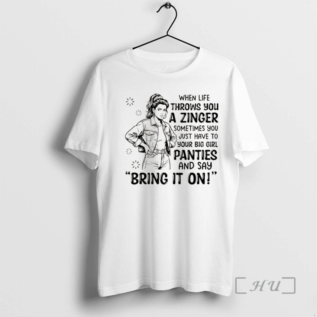 Officials When Life Throws You Zinger Sometimes Just - Adult & Kids T-Shirts, Sweatshirts & Hoodies apparel design preview 1
