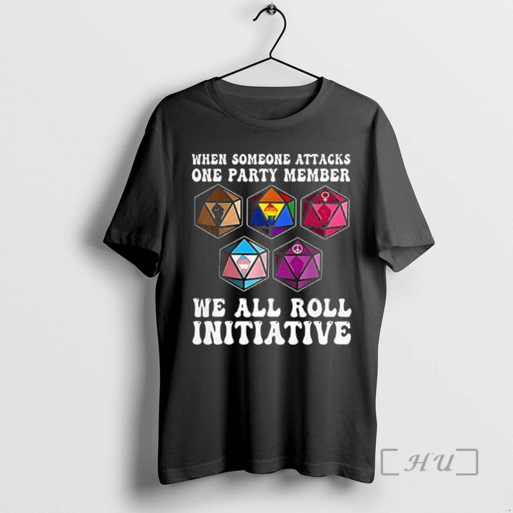 Officials When Someone Attacks One Party Member - Adult & Kids T-Shirts, Sweatshirts & Hoodies apparel design preview 1