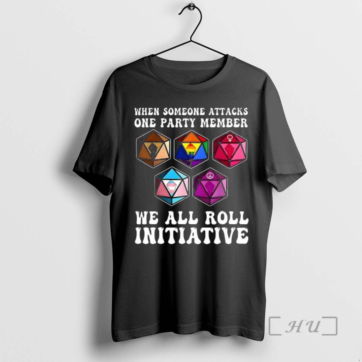 Officials When Someone Attacks One Party Member We - Adult & Kids T-Shirts, Sweatshirts & Hoodies apparel design preview 1