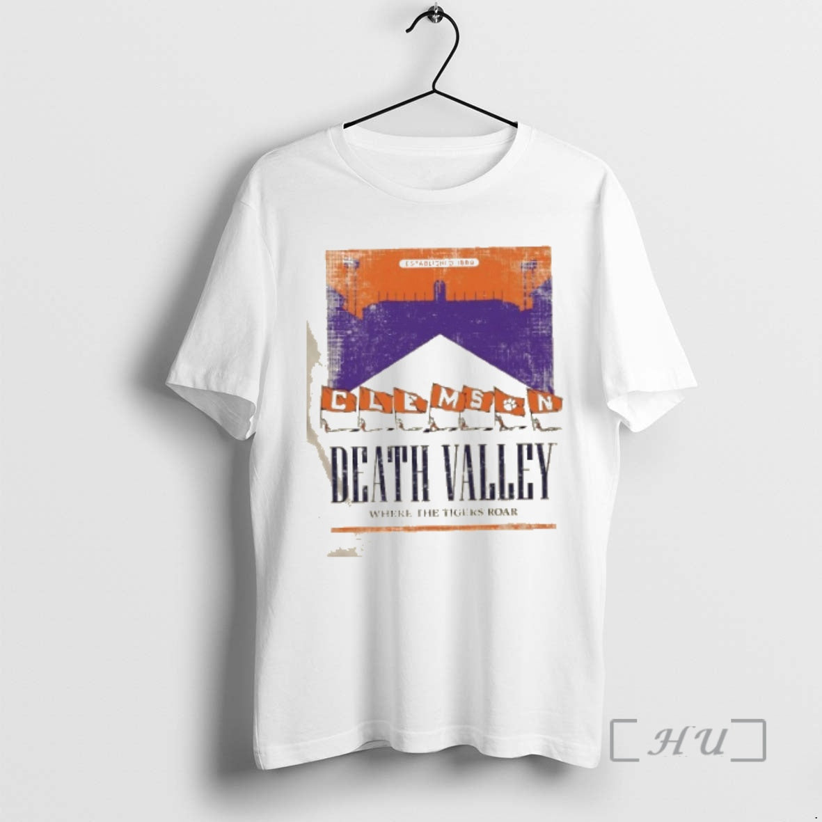 Officials Where Tigers Roar Death Valley Clemson - Adult & Kids T-Shirts, Sweatshirts & Hoodies apparel design preview 1