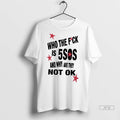 Officials Who The Fuck Is 5sos And Why Are They Not - Adult & Kids T-Shirts, Sweatshirts & Hoodies apparel design preview 1