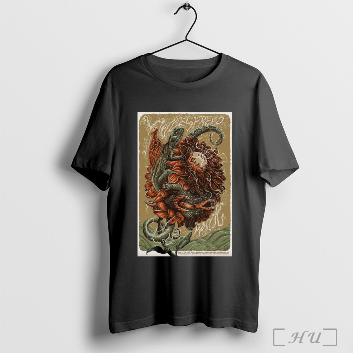 Officials Widespread Panic June 27 29 2025 Red Rocks - Adult & Kids T-Shirts, Sweatshirts & Hoodies apparel design preview 1