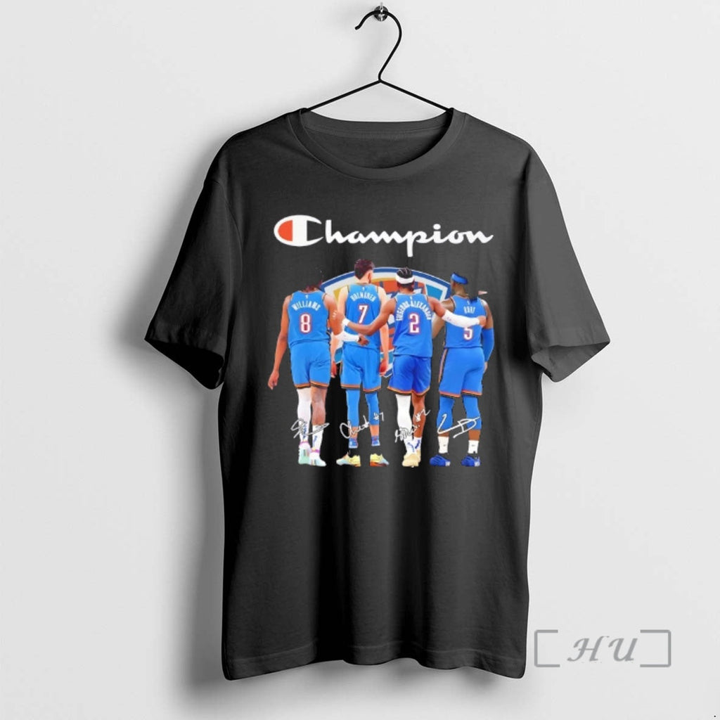 Officials Williams Holmgren Gilgeous Alexander Dort - Adult & Kids T-Shirts, Sweatshirts & Hoodies apparel design preview 1