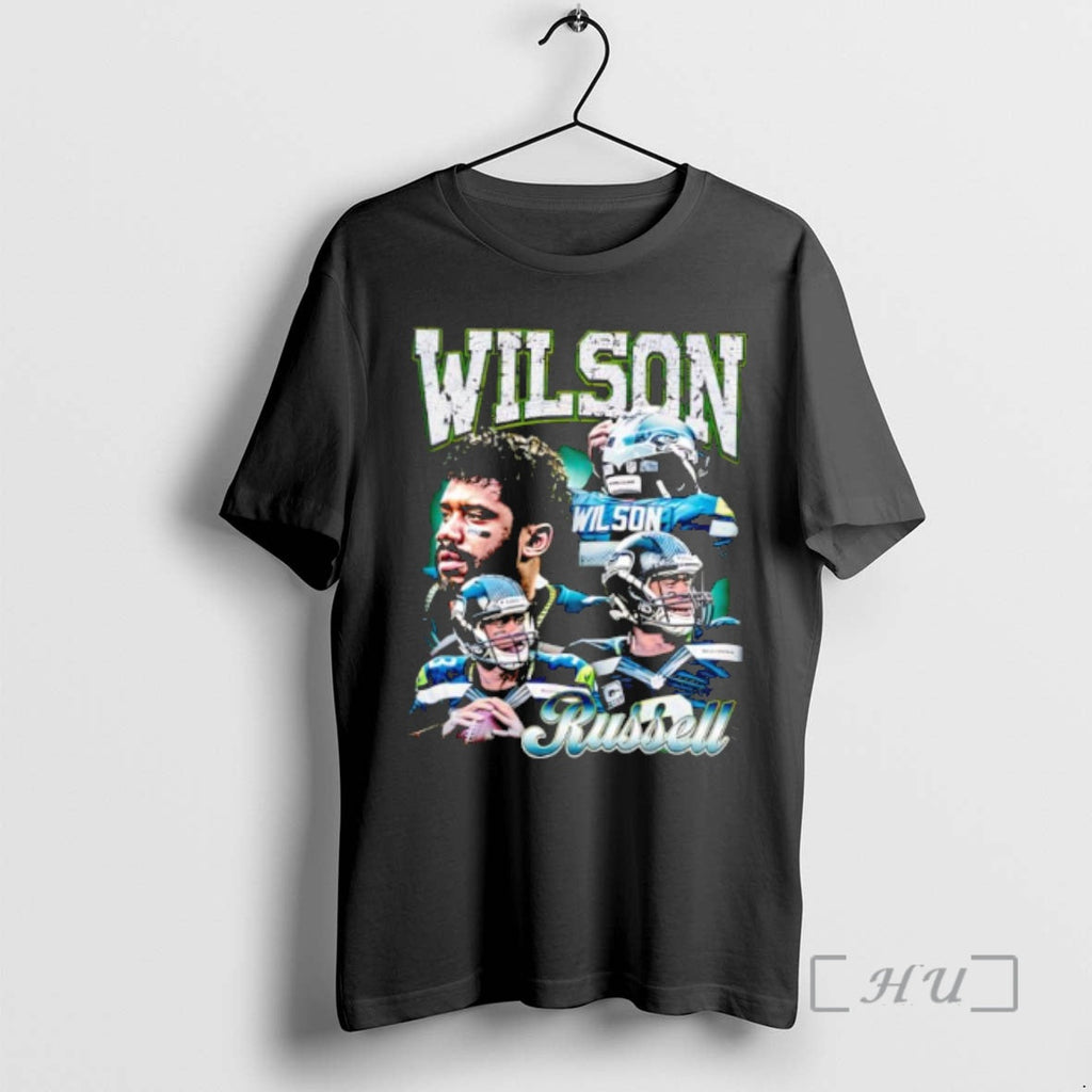 Officials Wilson Russell Seattle Football Quarterback - Adult & Kids T-Shirts, Sweatshirts & Hoodies apparel design preview 1