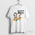 Officials Winnie Pooh Feeling Merry Thicc Today - Adult & Kids T-Shirts, Sweatshirts & Hoodies apparel design preview 1
