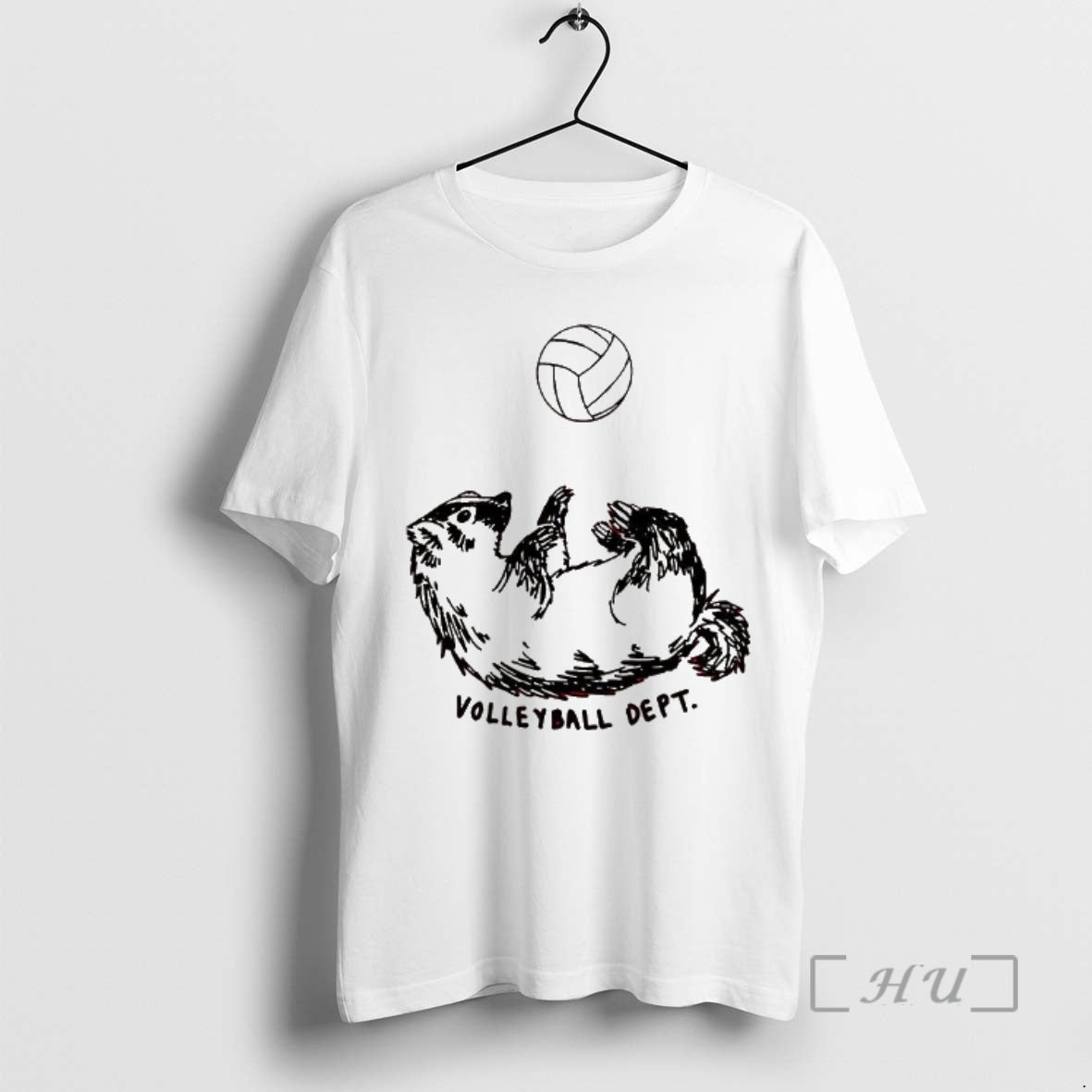 Officials Wisconsin Volleyball Dept - Adult & Kids T-Shirts, Sweatshirts & Hoodies apparel design preview 1