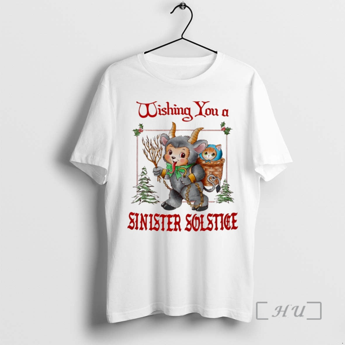 Officials Wishing You Sinister Solstice Circle - Adult & Kids T-Shirts, Sweatshirts & Hoodies apparel design preview 1
