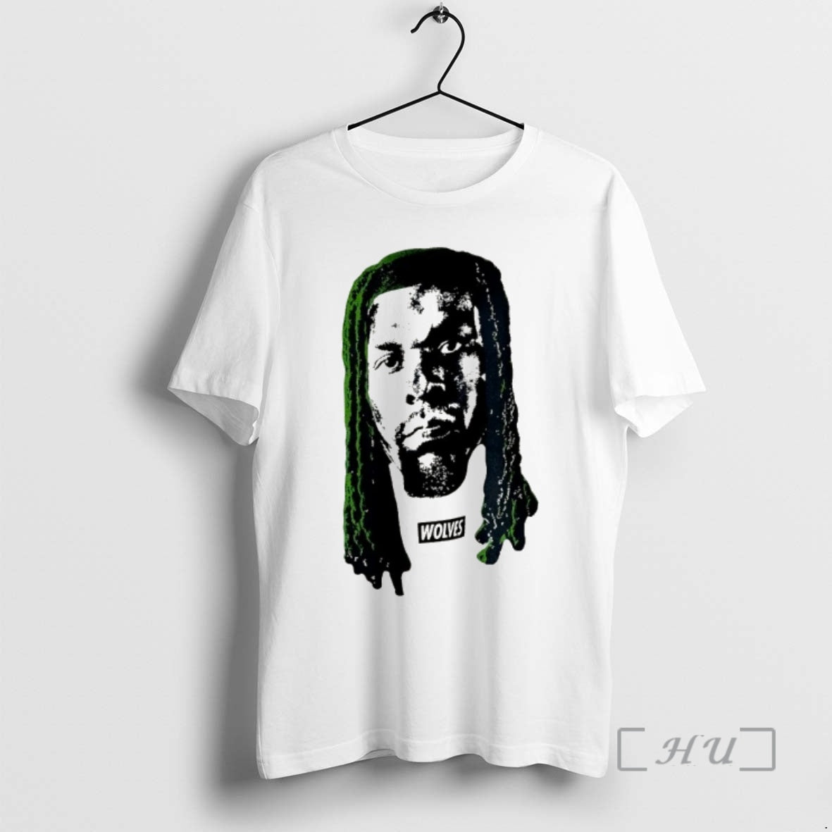 Officials Wolves Naz Reid Big Face Minnesota - Adult & Kids T-Shirts, Sweatshirts & Hoodies apparel design preview 1