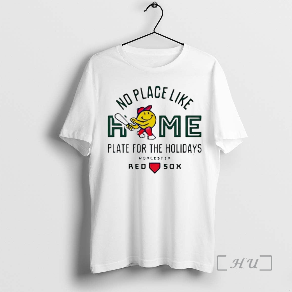 Officials Worcester Red Sox No Place Like Home Plate - Adult & Kids T-Shirts, Sweatshirts & Hoodies apparel design preview 1