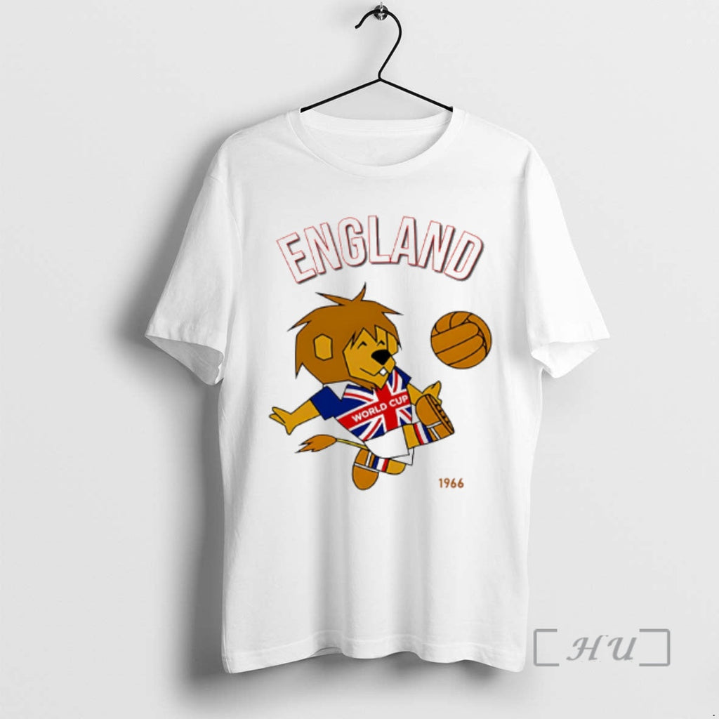 Officials World Cup Willie England 1966 Mascot - Adult & Kids T-Shirts, Sweatshirts & Hoodies apparel design preview 1