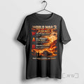 Officials World War 3 Iran 2026 Trust Pauls Gospel - Adult & Kids T-Shirts, Sweatshirts & Hoodies apparel design preview 1
