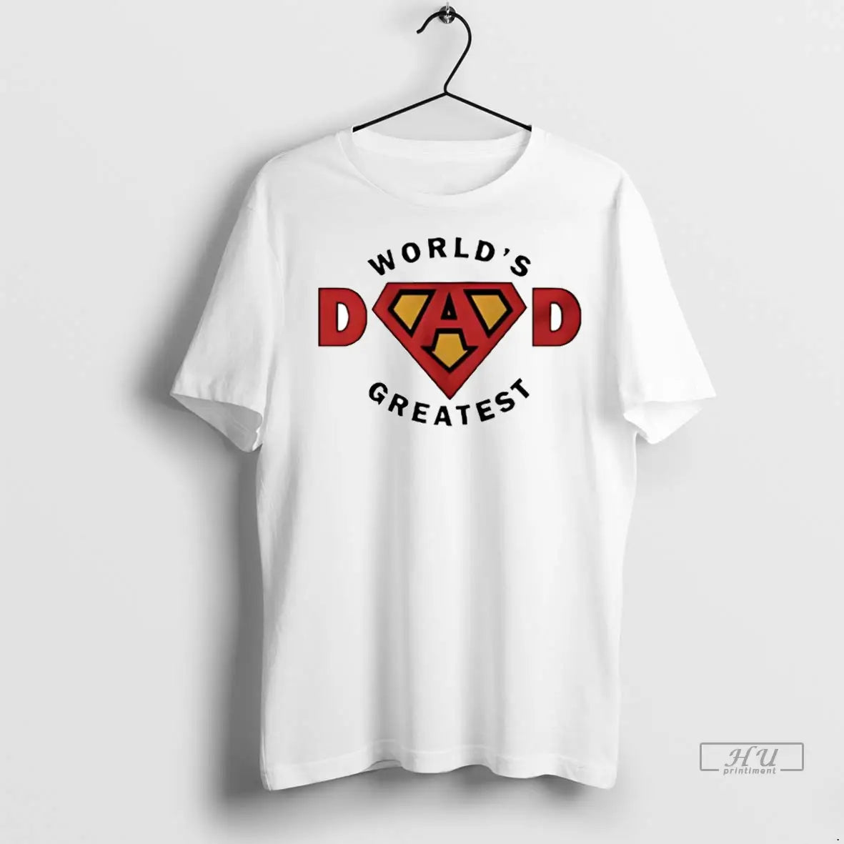 Officials Worlds Dad Greatest Superman Logo - Adult & Kids T-Shirts, Sweatshirts & Hoodies apparel design preview 1