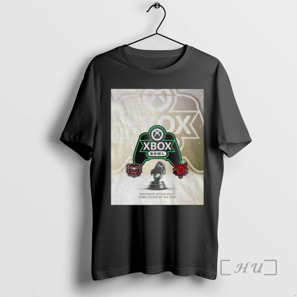 Officials Xbox Bowl Missouri State Bears Arkansas Red - Adult & Kids T-Shirts, Sweatshirts & Hoodies apparel design preview 1