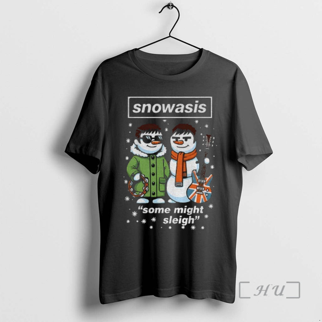 Officials Xmas 2025 Snowasis Some Might Sleigh - Adult & Kids T-Shirts, Sweatshirts & Hoodies apparel design preview 1