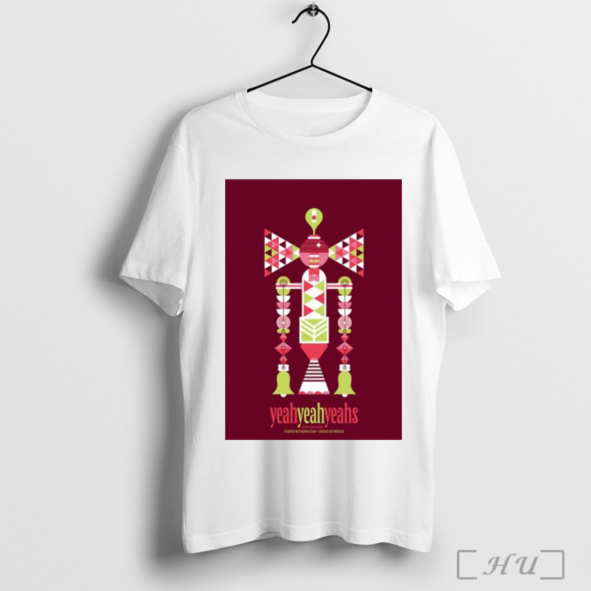 Officials Yeahyeahyeahs Teatro Metropolitan Ciudad De - Adult & Kids T-Shirts, Sweatshirts & Hoodies apparel design preview 1