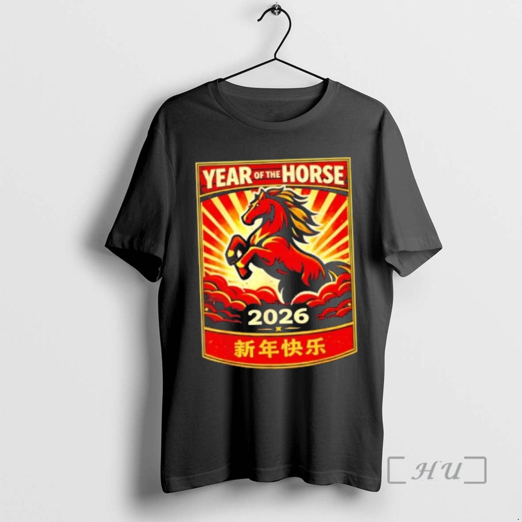 Officials Year Horse 2026 Lunar Chinese New - Adult & Kids T-Shirts, Sweatshirts & Hoodies apparel design preview 1
