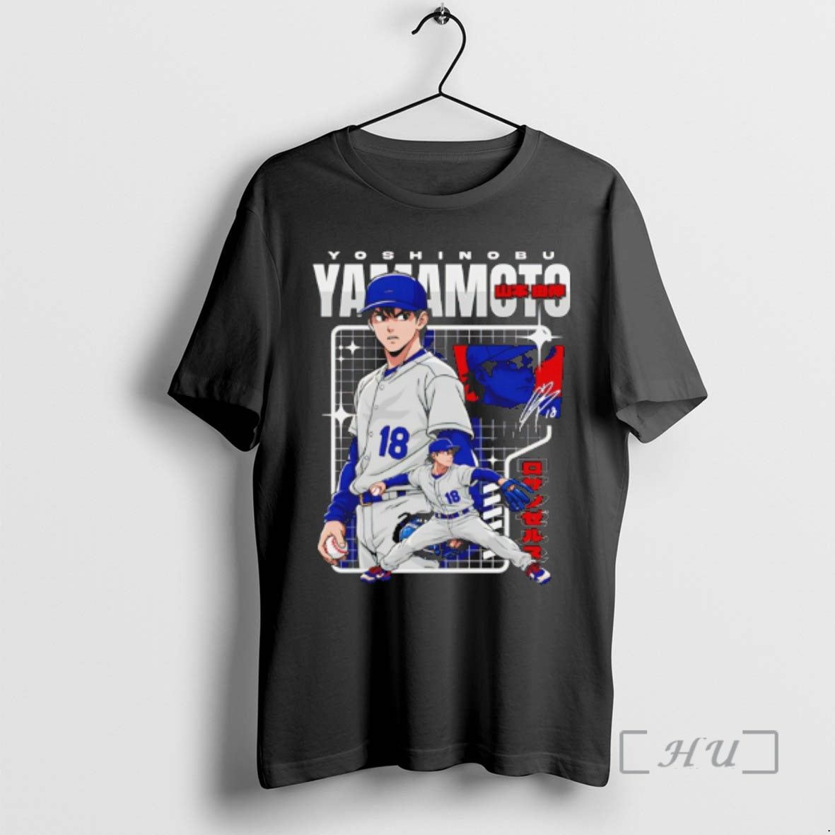 Officials Yoshinobu Yamamoto Los Angeles Dodgers - Adult & Kids T-Shirts, Sweatshirts & Hoodies apparel design preview 1